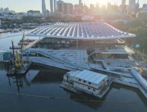 Fish Market v Sydney má na střeše fólii FATRAFOL